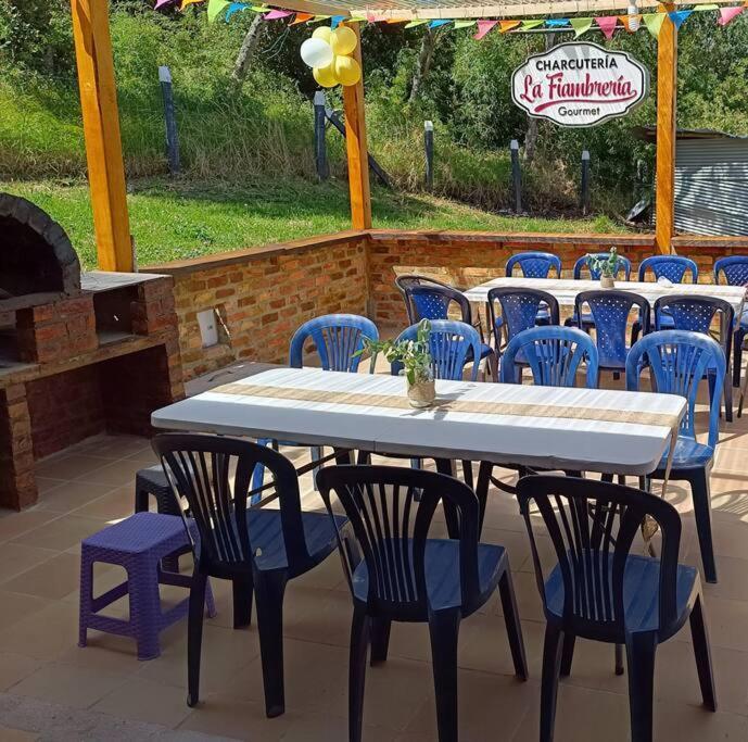 Hermosa Casa Campestre Moderna "Rancho La Marina" Chiquinquira  Екстер'єр фото